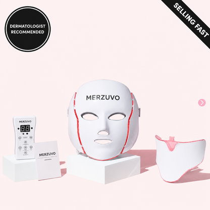 Merzuvo AuraLift Pro™ — Facial Sculpting LED Mask for Jowls & Lower Face