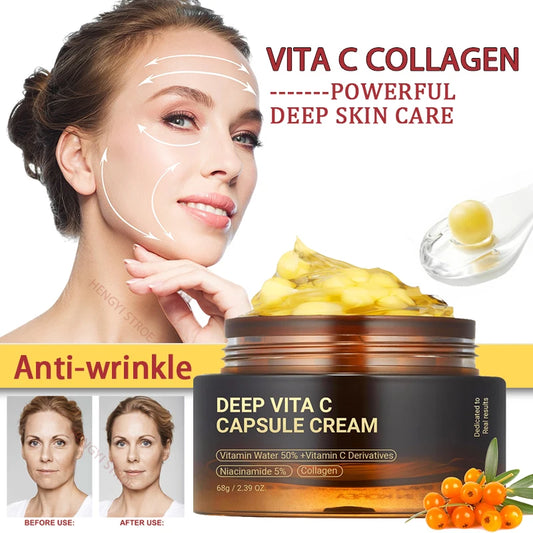 Merzuvo™ Vita C Firming Cream – Smooth, Brighten & Fade Wrinkles (2.4 oz)