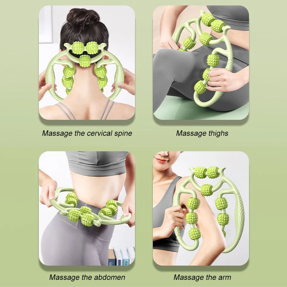 Round Muscle Roller – Glide Away Tension & Stress