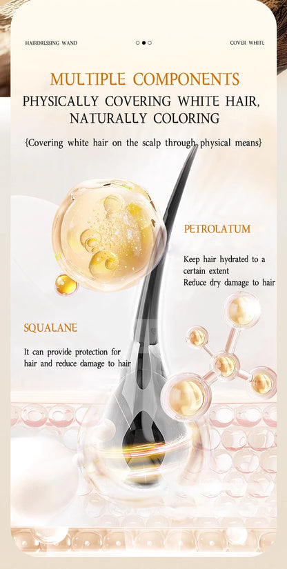 Glide & Cover Comb – Touch-Up Gray Hair in Seconds