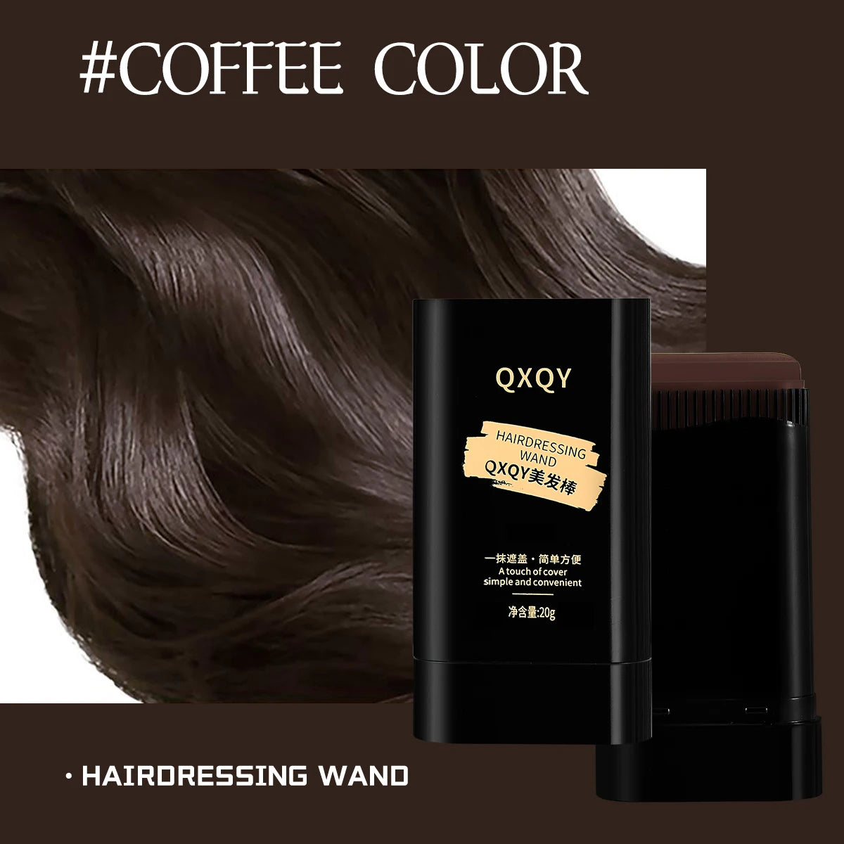 Glide & Cover Comb – Touch-Up Gray Hair in Seconds