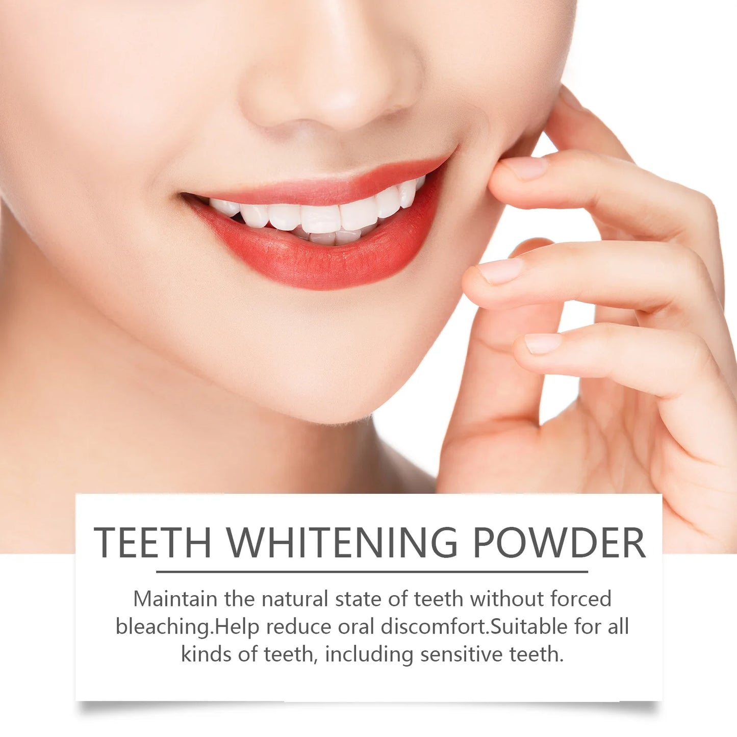 Merzuvo™ Teeth Whitening Powder – Removes Stains & Repairs Enamel