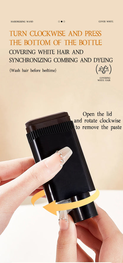 Glide & Cover Comb – Touch-Up Gray Hair in Seconds