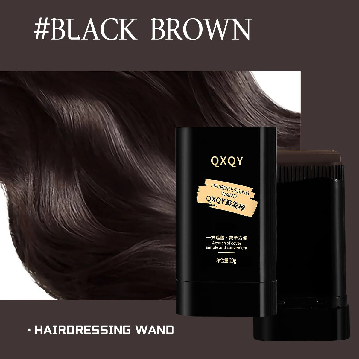 Glide & Cover Comb – Touch-Up Gray Hair in Seconds