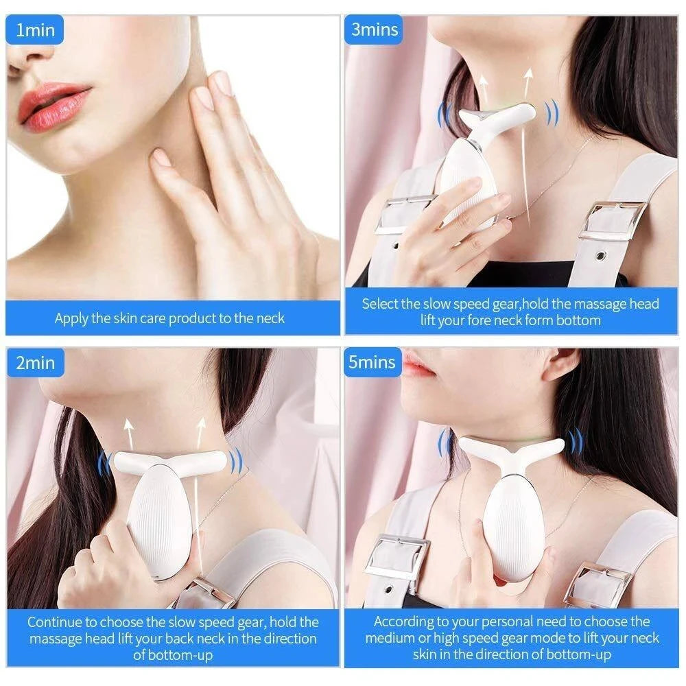 Merzuvo™ SculptLift Pro – EMS Microcurrent & Red Light Facial Device